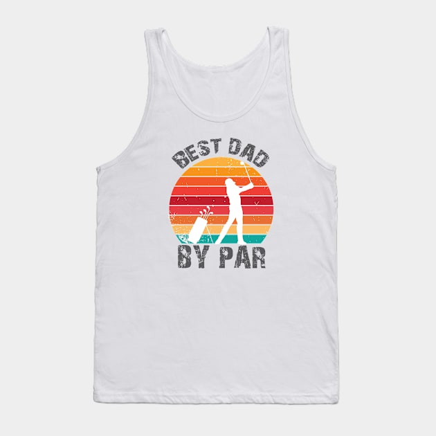 best dad by par Tank Top by bisho2412